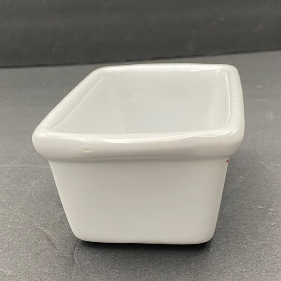 Christmas Loaf Pans Garden Ridge Mini Ceramic Snowman lot‎ of 2 VTG 6x3.5x3 - Picture 7 of 16